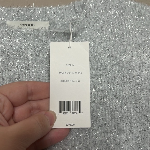 Vince Light Gray Women's Sweater - Picture 7 of 10